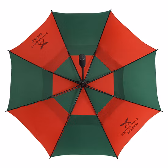 Parapluie de golf de parasols automatiques bon marché promotionnels d'impression de pluie de soleil